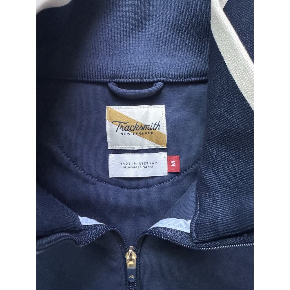 Tracksmith Federation Track Jacket, Medium , Navy - image 5